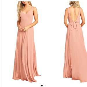 Jen Maxi Gown - Rustic Mauve
